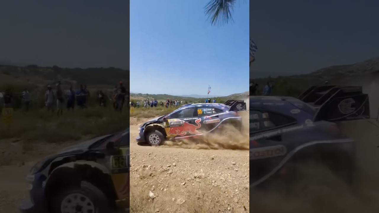 WRC EKO Acropolis Rally Greece 2025 Friday Morning Highlights 🇬🇷