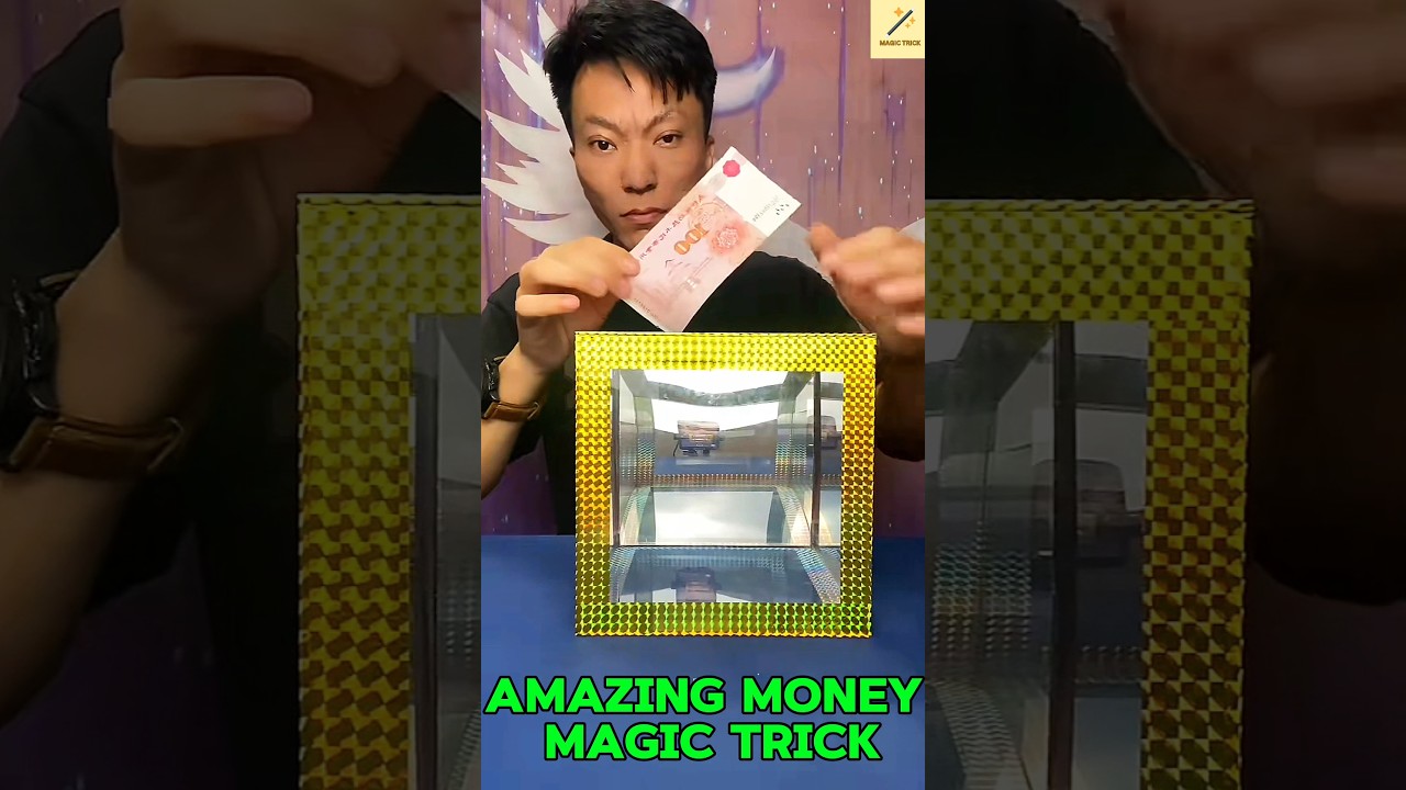 Enchanting Money Magic 🪄🎩😃#shorts #magic #viral #youtubeshorts #trending #shortsfeed