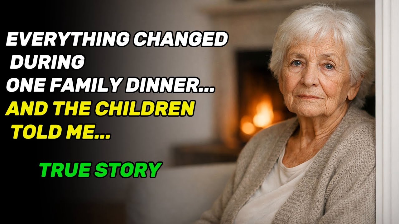 Everything Changed in One Family Evening — They Spoke for Me While I Was Sitting There