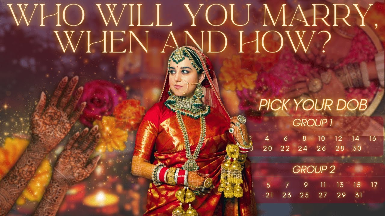 Pick your Date of Birth🔮Who will you Marry ?आप किससे, कब और कैसे शादी करेंगी? Timeless Tarot Hindi