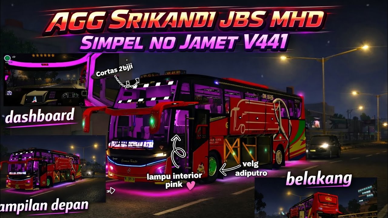 FREE MASEH 😋😋!! SHARE KODENAME ACC SRIKANDI JETBUS 5 SIMPEL NO JAMET V441 SPESIAL REQUEST SUBSCRIBER