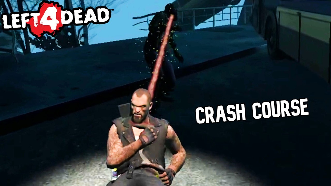 LEFT 4 DEAD: CRASH COURSE GAMEPLAY! (NO COMMENTARY)
