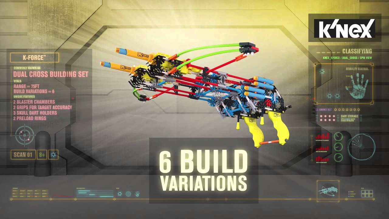K'NEX K-FORCE Product Video: Dual Cross