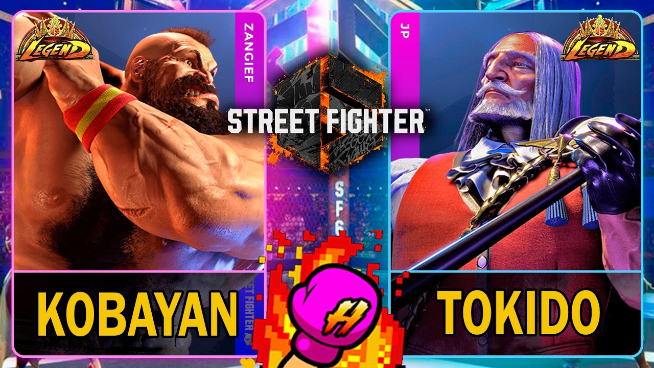 SF6 Kobayan (ZANGIEF) VS Tokido (JP)🥊Street Fighter 6🥊スト6🥊4K 60ᶠᵖˢ