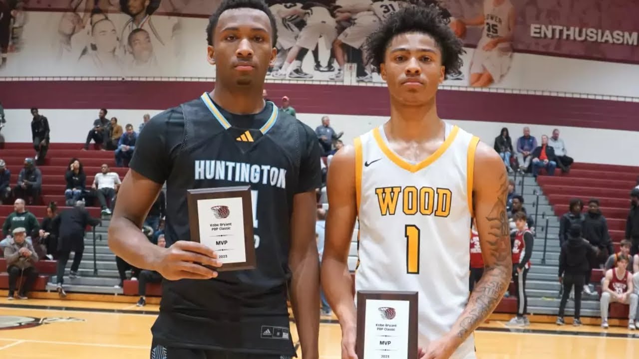 ARCHBISHOP WOOD vs HUNTINGTON PREP w/ JALIL BETHEA (#7  2024)  & DARRYN PETERSON (#2  2025)