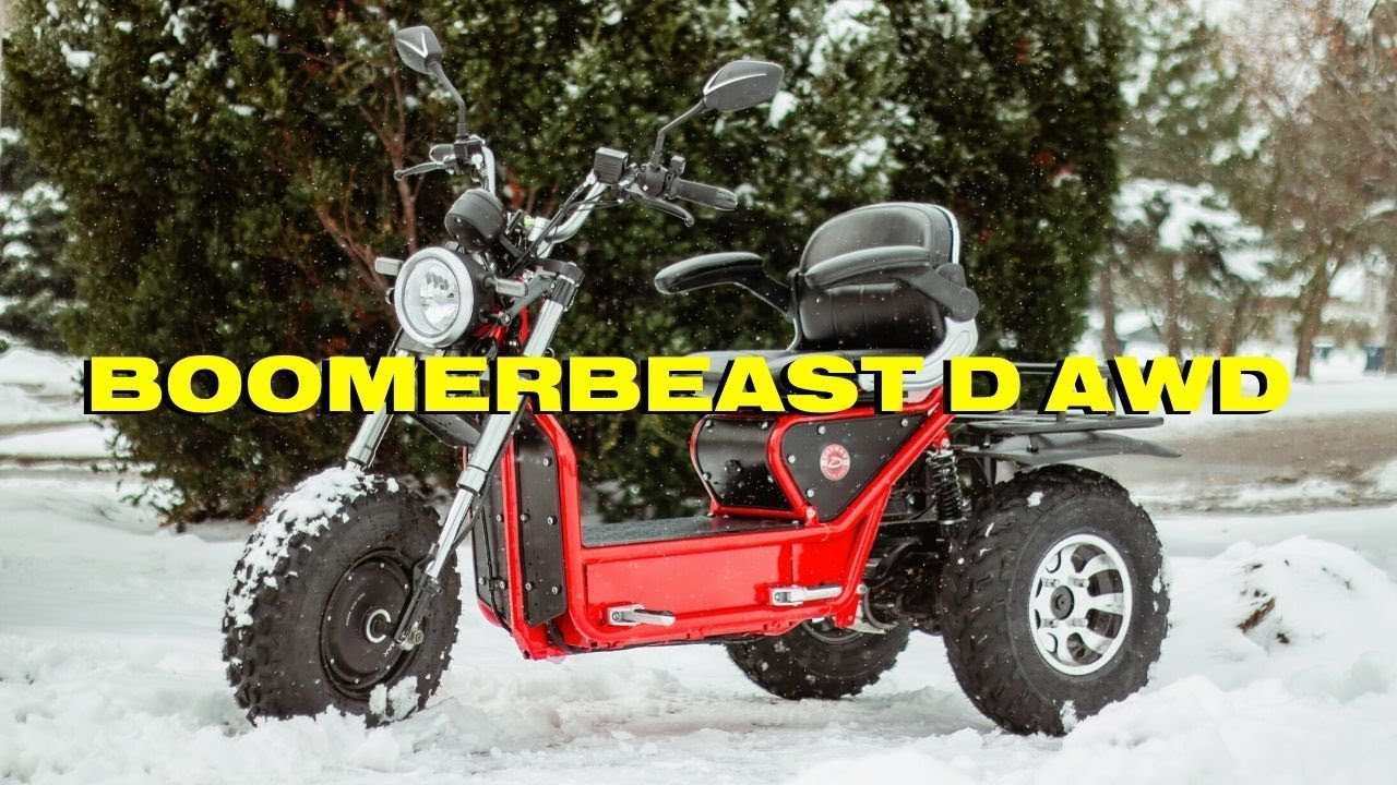 Boomerbeast D AWD! | Dual Motor On-road/Off-road Mobility Scooter