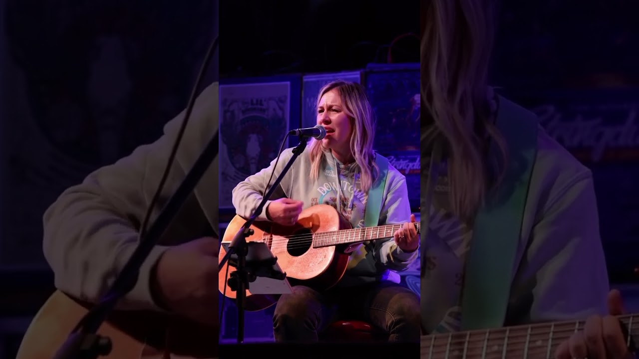 &ldquo;For this Town&rdquo; - @Songsbyagirlnamedjo  from Downtown in the Round 2024 #bigskytroubadours #whitefish