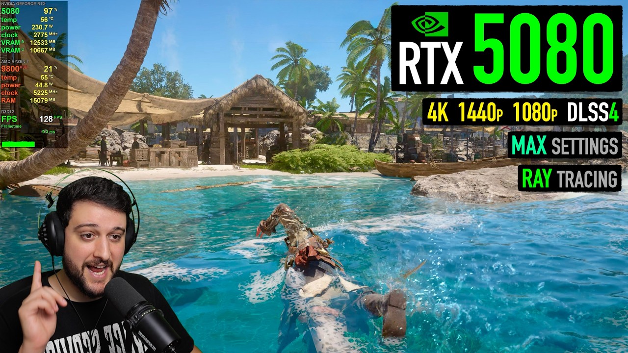 RTX 5080 &mdash; Assassin's Creed Black Flag Resynced 🏴&zwj;☠️