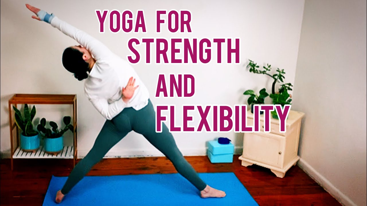 40 Minute Yoga Practice For Strength and Flexibility // Yoga For A More Advanced Yoga Practice