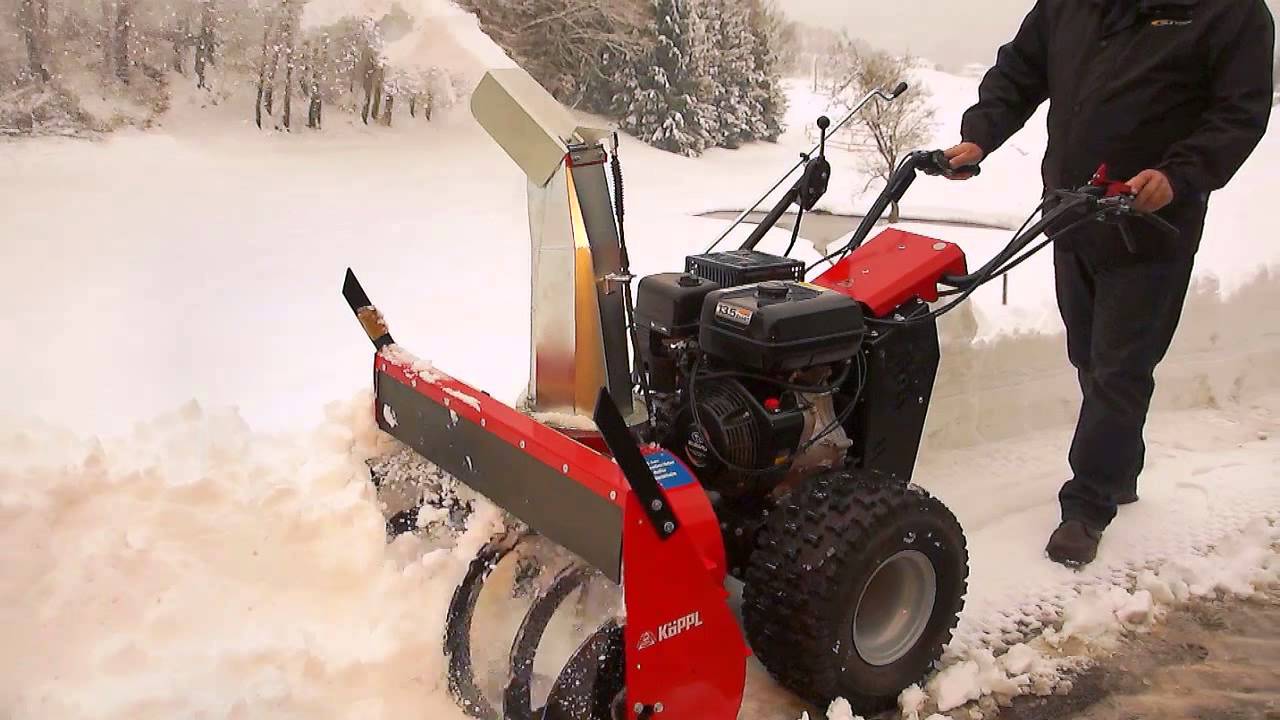 KÖPPL Compakt Light CL-2 mit Schneefräse SFK
