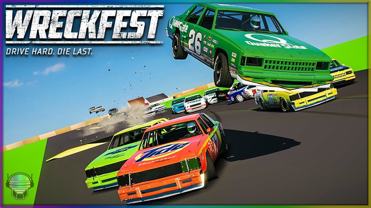 БЕЗУМИЕ НА ТРАССАХ NASCAR! | Wreckfest