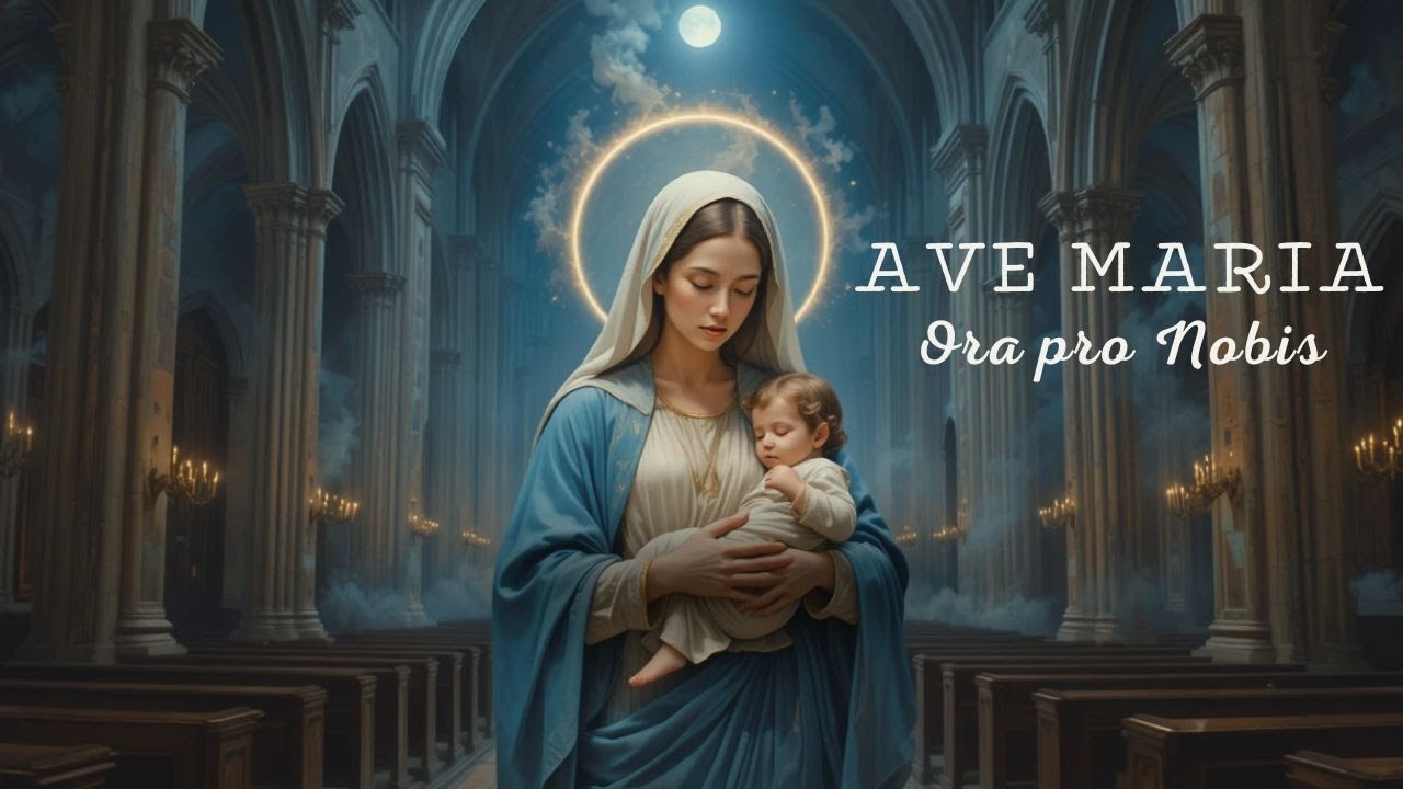 Ave Maria, Ora Pro Nobis 🌙 Gregorian Chant & Catholic Choir for Sleep & Peace (30 Minutes)