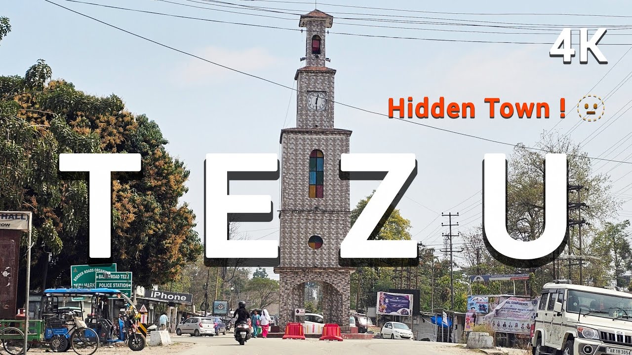 Exploring Tezu Town for the First Time | Arunachal Pradesh Travel Vlog | From Streets to Scenic View