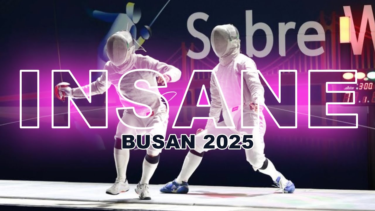 New Korean Kids are Insane! Busan 2025 Fencing Highlights | Wait On Me