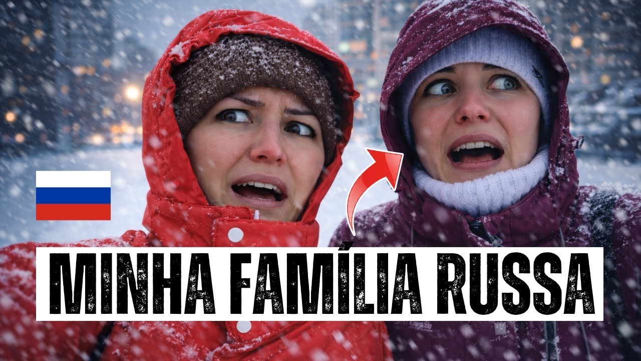 Minha família RUSSA achava que o Brasil era assim…