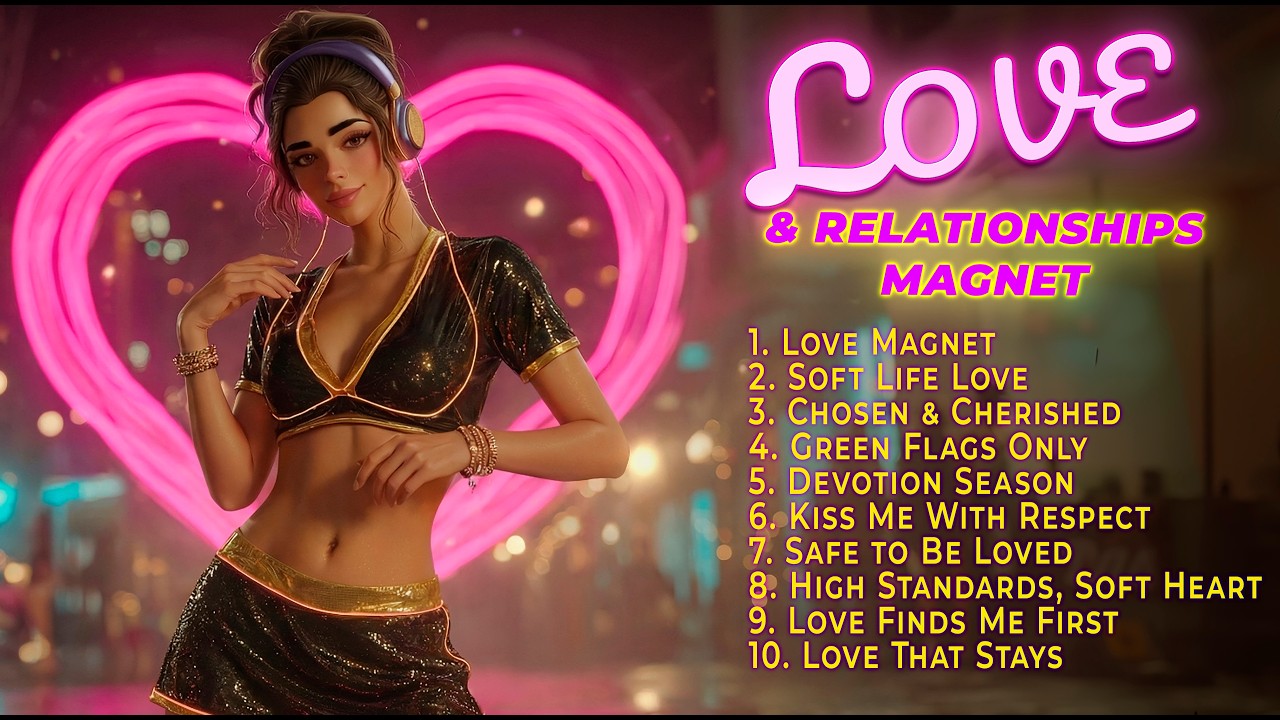 💘 LOVE MAGNET | Play This Daily to Attract Healthy Love | Afro RnB Affirmations