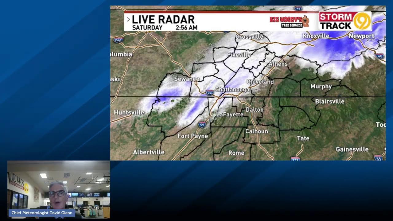 Early Saturday 2amET Wintry Weather Update (1/31)