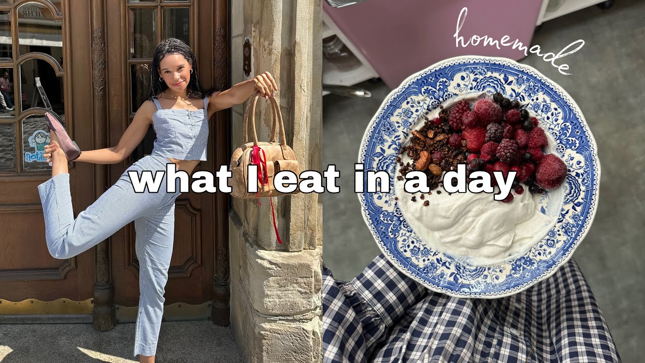 What I eat in a day in Germany + vlog I homemade, healthy, favorite matcha spot