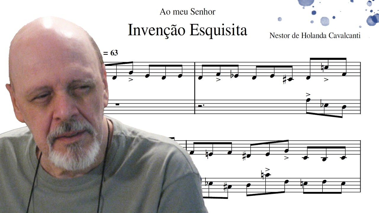 Nestor de Hollanda Cavalcanti - Inven&ccedil;&atilde;o esquisita (Claudia Deltregia, piano)