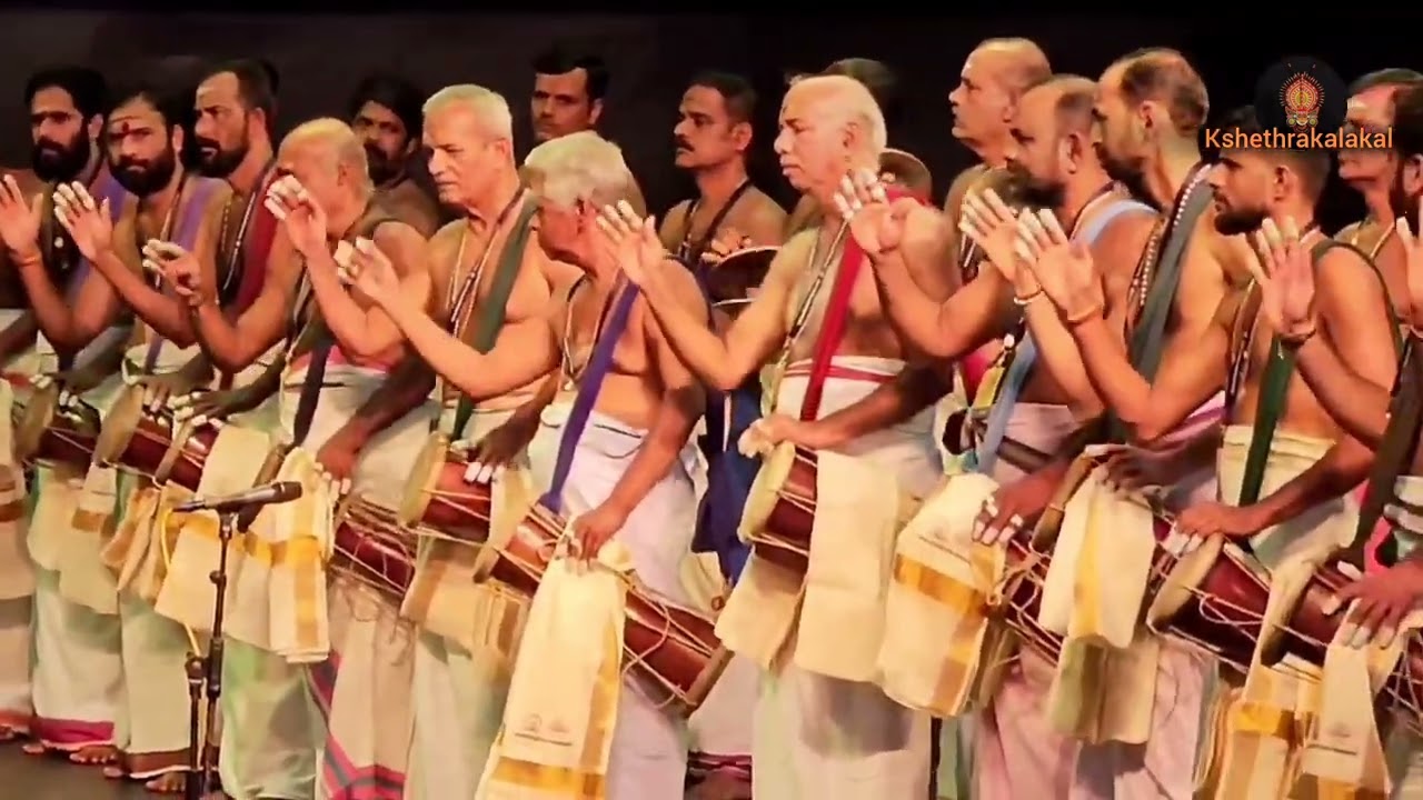 ദേശിയ താളവാദ്യോത്സവസത്തിന്റെ ഭാഗമായി  മുരളി തീയറ്റർൽ  അവതരിപ്പിച്ച പഞ്ചാവാദ്യം ￼