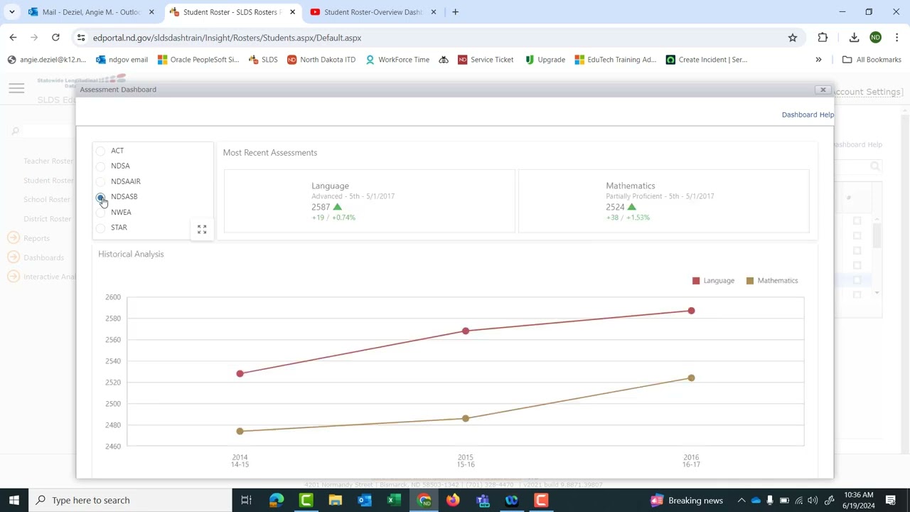 Student Roster-Assessment Dashboard