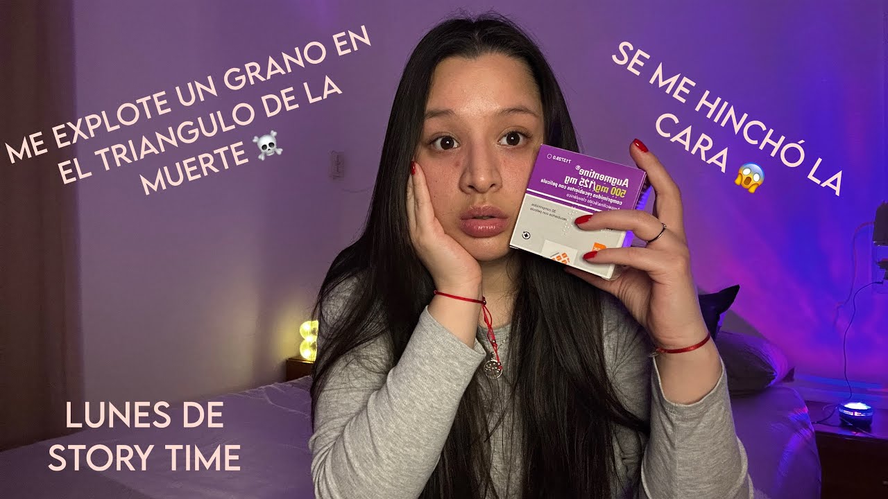 El triángulo de la muerte ☠️ | Me explote un grano y se me hinchó la cara 🫩| ASMR en español ✨