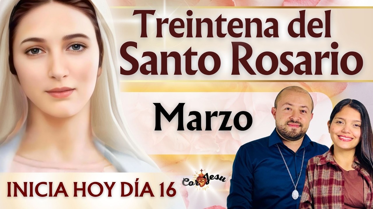 🔴🕊️🔴🕊️TREINTENA a la VIRGEN MARÍA Día 16 | INICIA HOY LA DEVOCIÓN | Rosario y Testimonios de Fe 🌹🌹