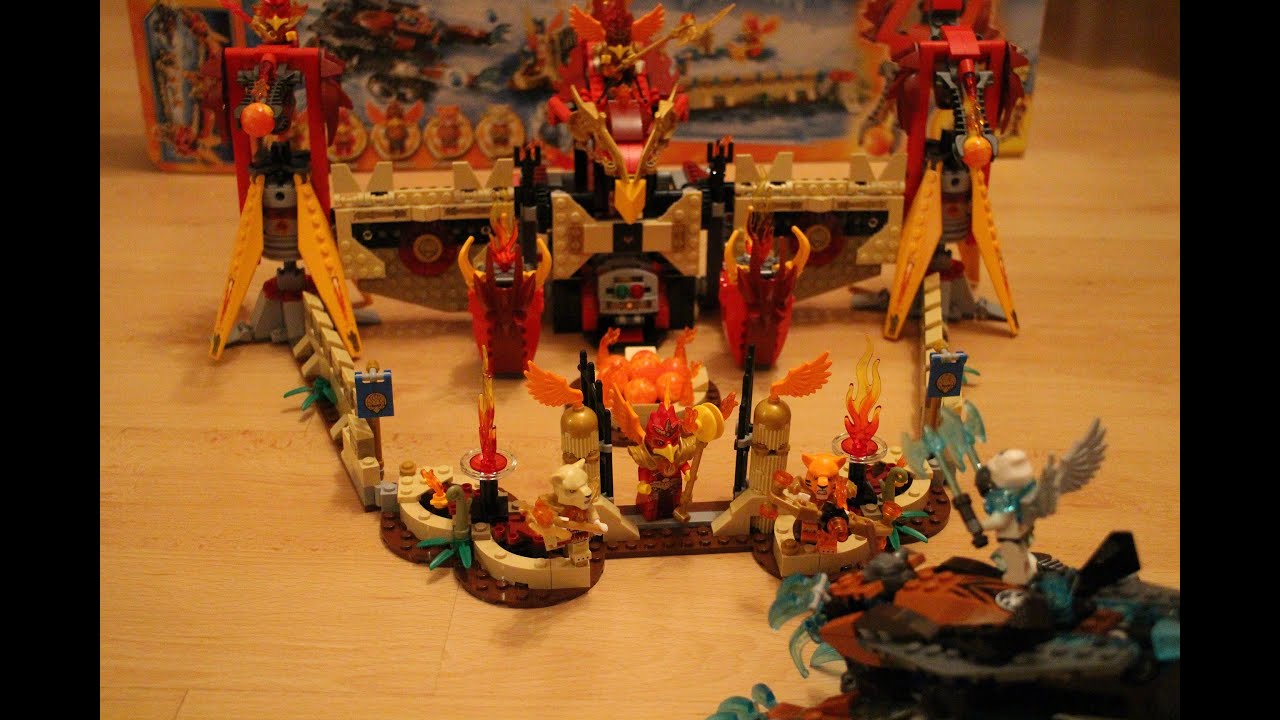 LEGO Legends Of Chima 70146: Летающий огненный Храм Фениксов