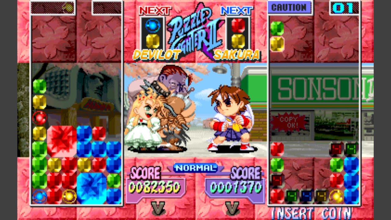 Super Puzzle Fighter II Turbo [Arcade] - play as Devilot