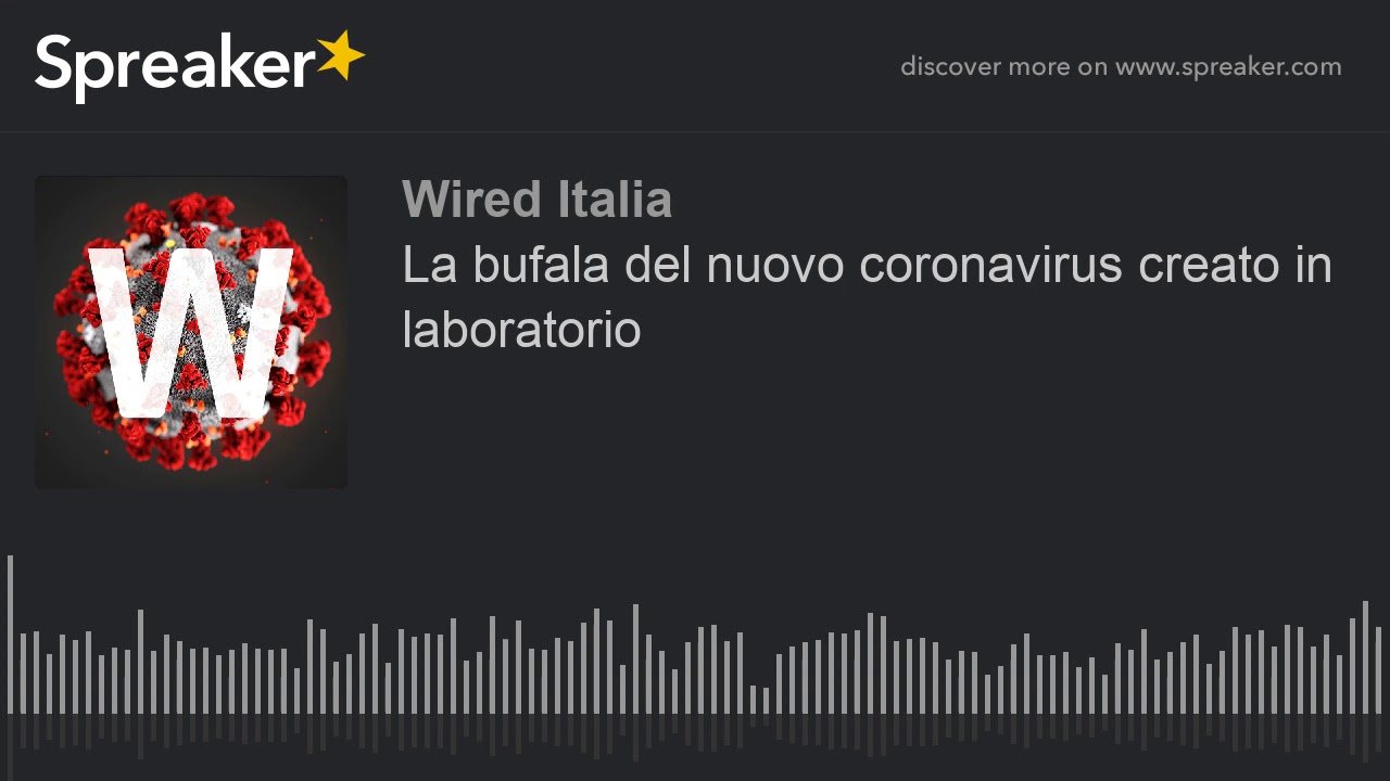 La bufala del nuovo coronavirus creato in laboratorio