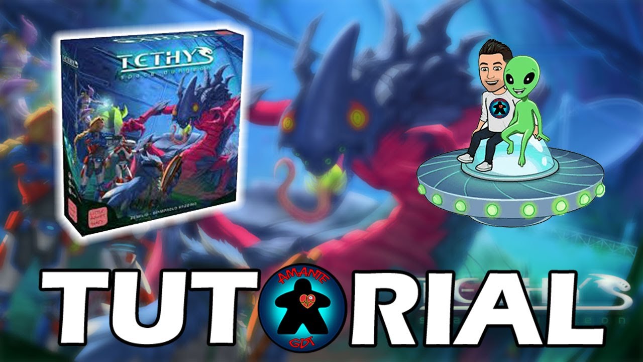 Tethys Space Dungeon - Tutorial - gioco da tavolo
