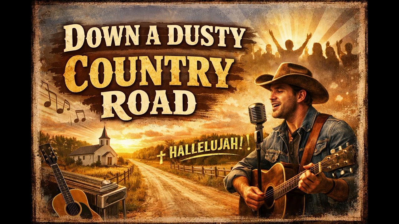 Down a Dusty Country Road | Gospel Country Song of Faith, Grace & Redemption
