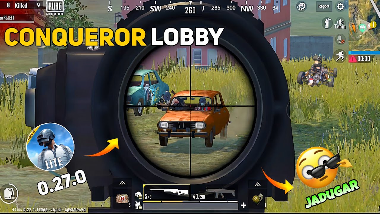 JADUGARS LOBBY GAMEPLAY 🔥!!! PUBG LITE NEW UPDATE 0.27.0 GAMEPLAY | PUBG LITE BGMI LITE