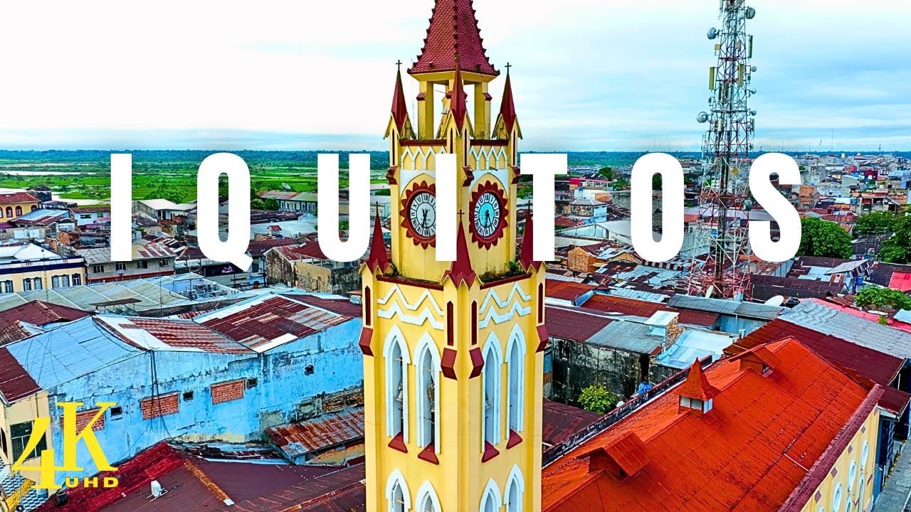 Iquitos, Peru 🇵🇪 4K ULTRA HD | Drone Footage