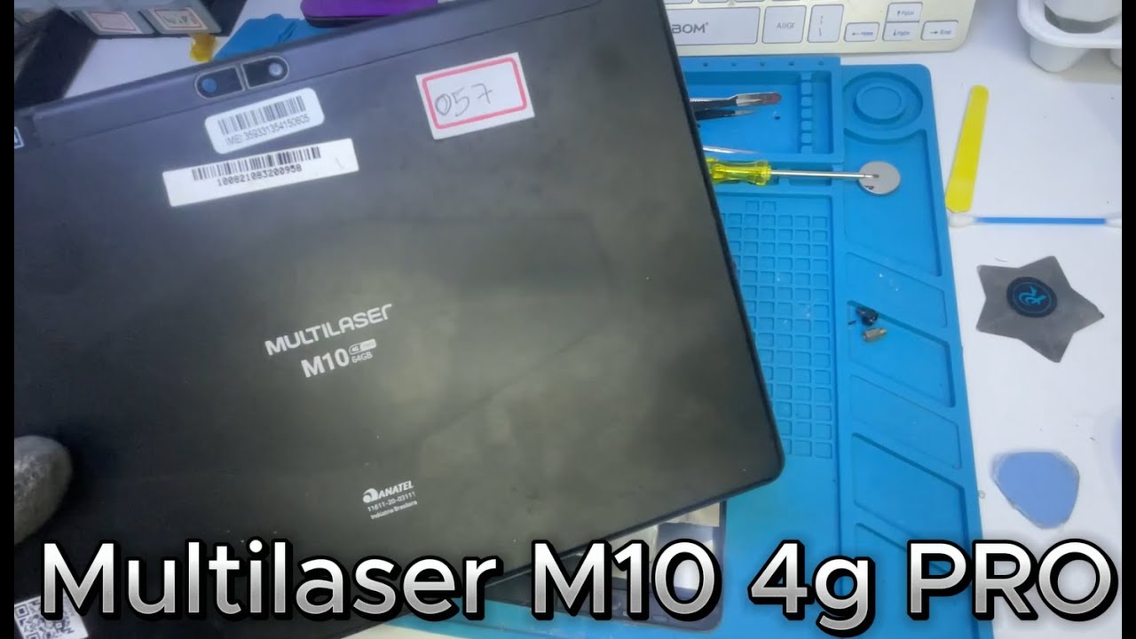 COMO REMOVER TOUCHSCREEN TABLET MULTILASER M10 4G PRO !