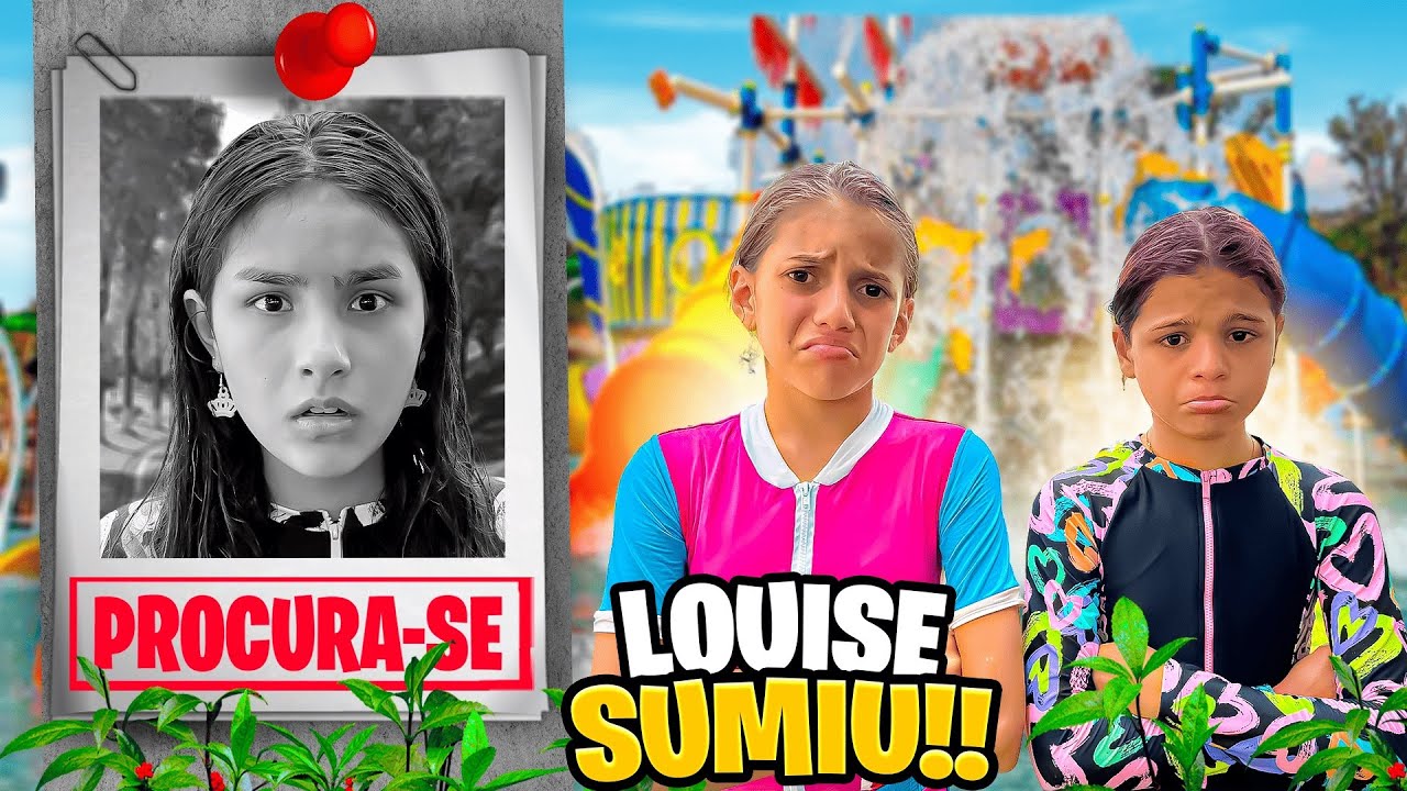 FOMOS NO PARQUE AQUÁTICO E LOUISE SUMIU NA PISCINA DE ONDA (JÉSSICA SOUSA E FAMILIA)