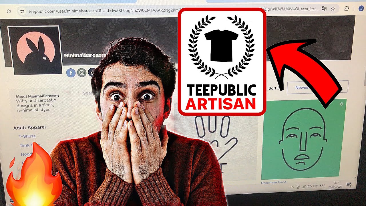 شرح الإستراتيجية الصحيحة للقبول في تيبابليك أرتيسان | بديل ميرش باي أمازون مناسب | Teepublic Artisan
