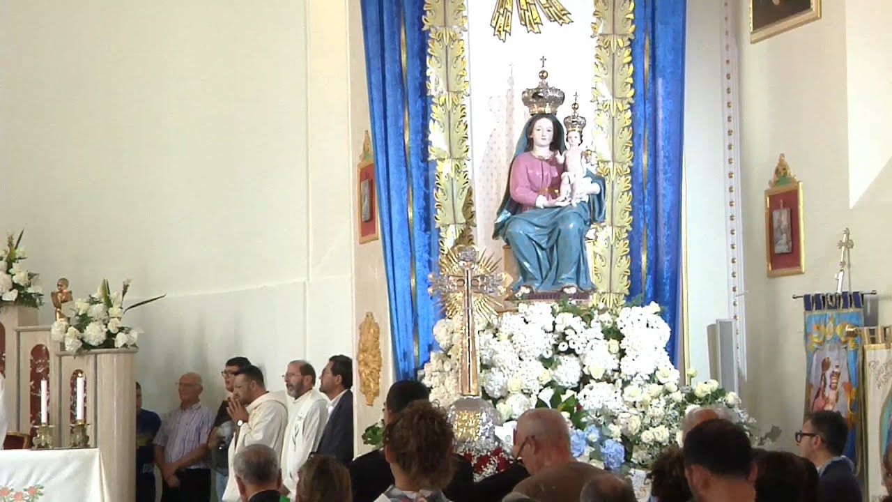 La santa messa per la Madonna di Polsi