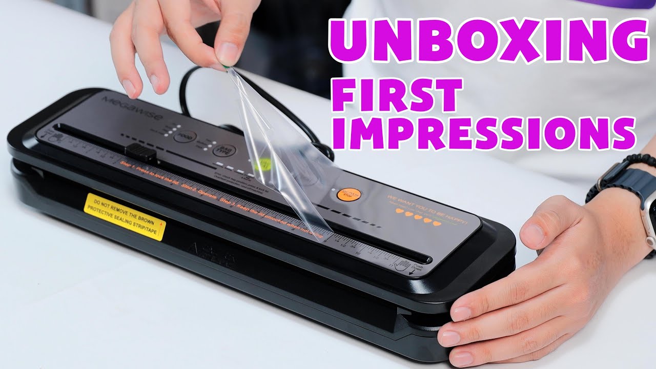 MegaWise Vacuum Sealer Machine VS6621 - Unboxing & First Impression by ShouldIt