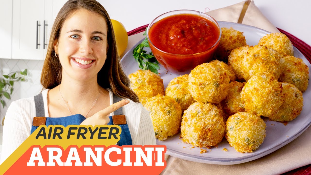 Air Fryer Arancini Recipe New Years Recipe Cooking with Cosori