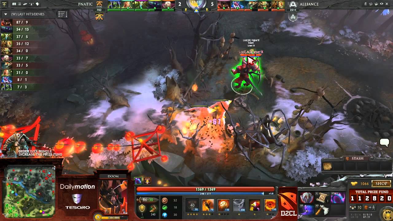 The Alliance vs Fnatic Game 3   DOTA 2 Champions League TobiWan & Fogged