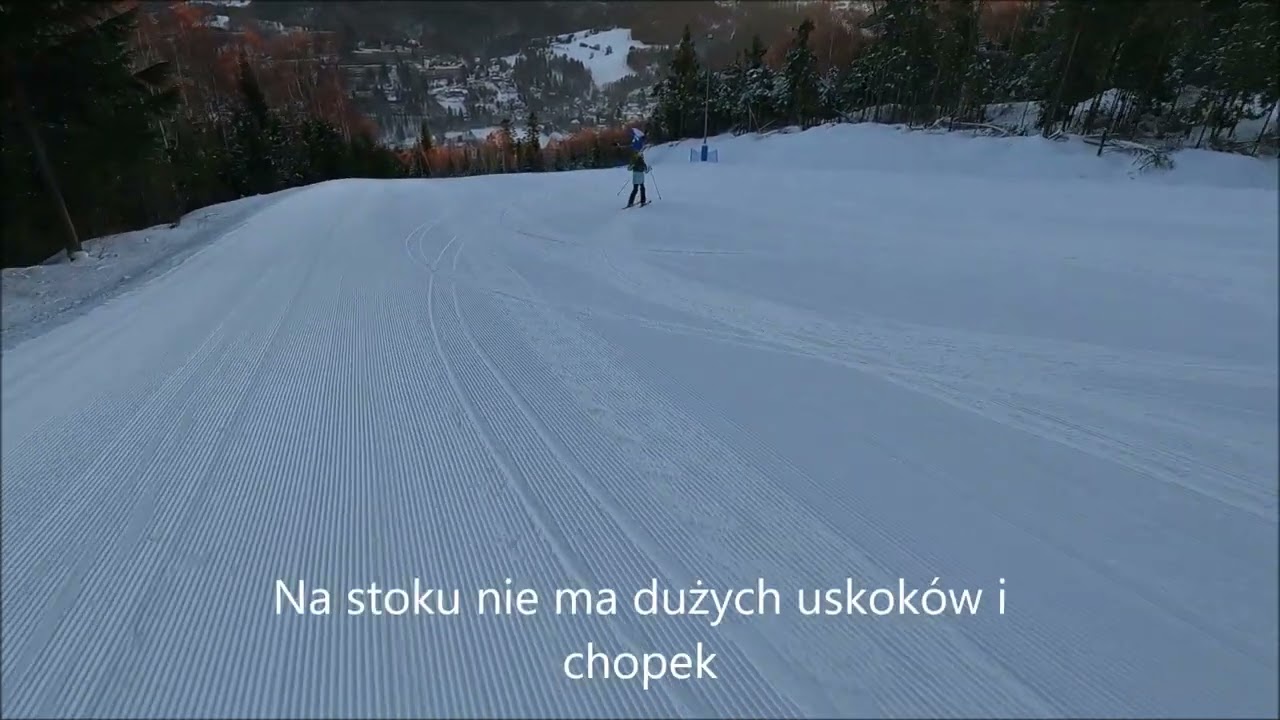 Wisła Skolnity łatwa trasa dla dzieci i początkujących, do nauki jazdy na nartach