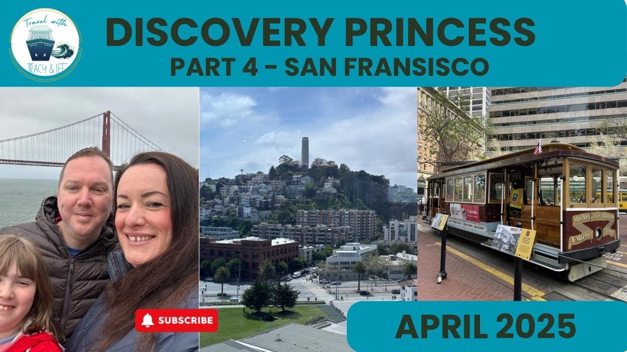 American Adventure 2025 - Part 13 - Discovery Princess - San Francisco Part 1 - Driverless Cars