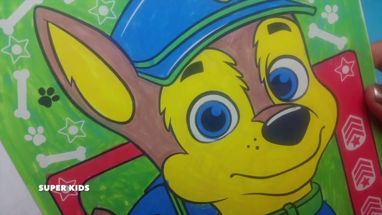 Crayola Color Wonder Paw Patrol Psi Patrol Nickelodeon -coloring Chase