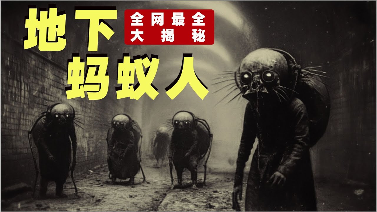 蚂蚁人的解密，他们住在脚下的洞里！
