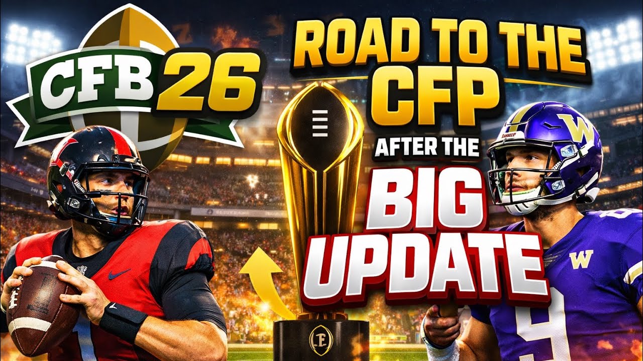 How the latest update changed Road to CFP for CFB 26 😨