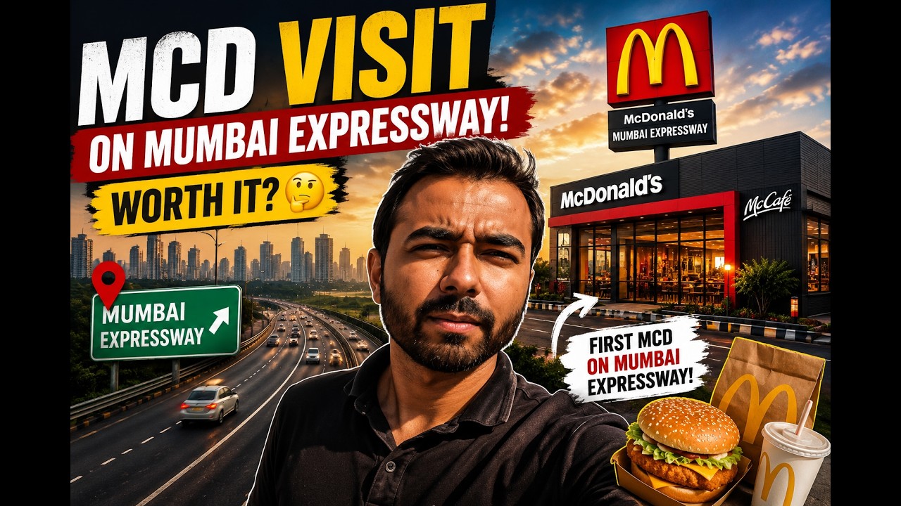 India&rsquo;s Fastest Highway Experience + McD Stop❤️