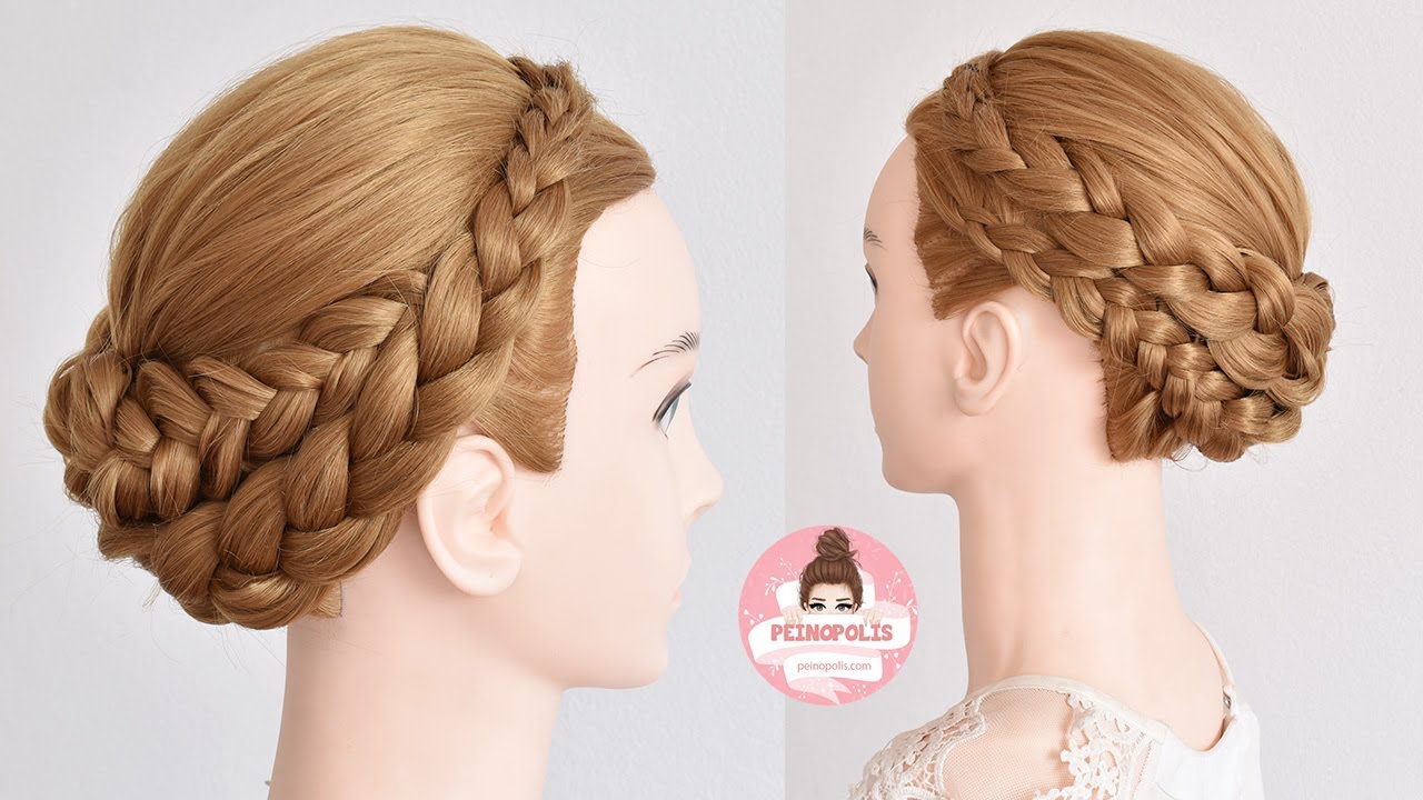 PEINADO ELEGANTE para TODA OCASIÓN | PEINADOS FÁCILES con TRENZAS