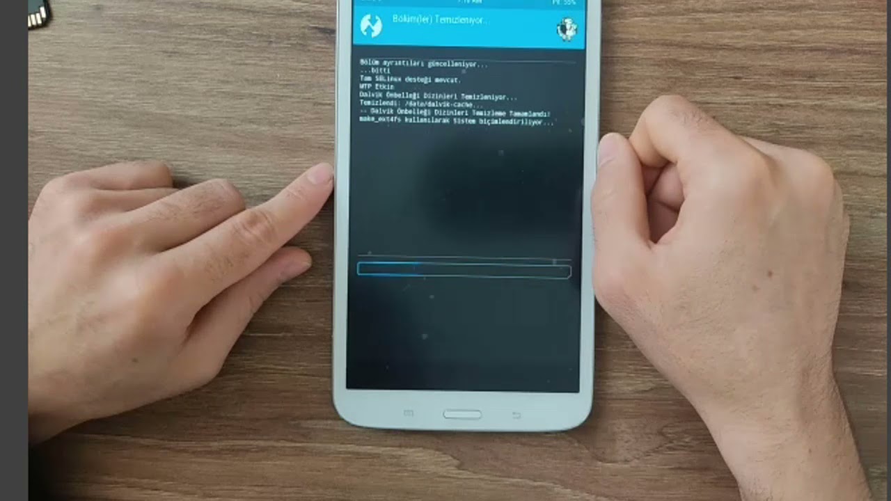 Samsung Galaxy Tab 3 T31x'e Anroid 7.1