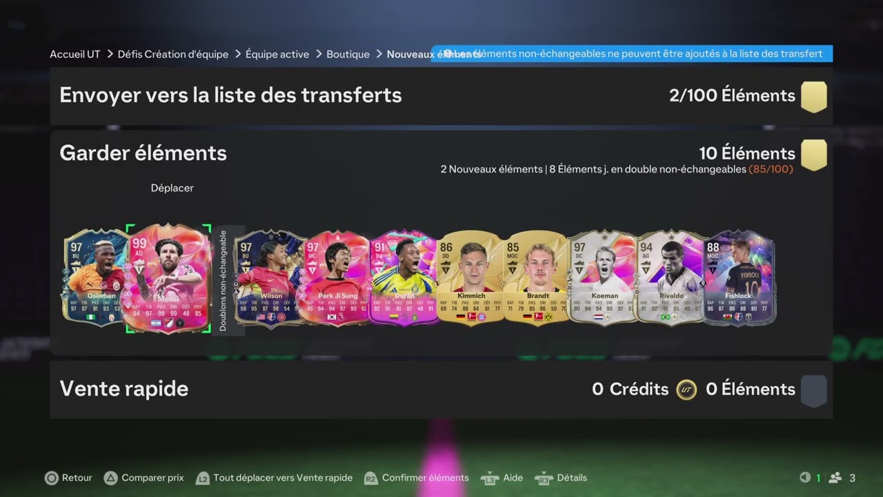 FC25 PACK MESSI FUTTIES 99
